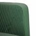 Sillón con reposabrazos verde jungla 54 cm tejido de pana