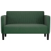 Sofá Loveseat verde jungla 109 cm tejido de pana