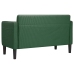 Sofá Loveseat verde jungla 109 cm tejido de pana