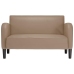 Sofá Loveseat Cappuccino 110 cm Cuero sintético