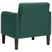 Sillón con reposabrazos Terciopelo Verde Oscuro 54 cm