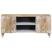 Mueble de TV madera maciza de mango 105x33,5x46 cm