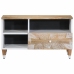 Mueble de TV madera maciza de mango 80x33,5x46 cm