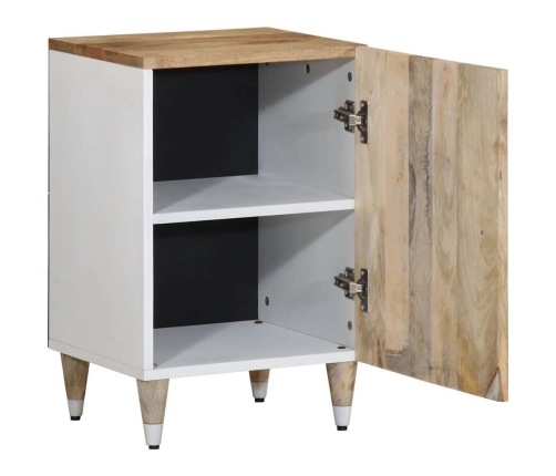 Mueble de baño madera maciza de mango 38x33,5x58 cm