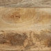 Aparador de madera maciza de mango 80x33,5x75 cm