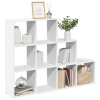 Librería divisora 3 niveles madera blanca 137,5x29x103,5 cm