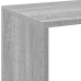 Librería divisor madera ingeniería gris Sonoma 69,5x29x69,5 cm