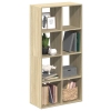 Librería divisor madera ingeniería roble Sonoma 69,5x29x137,5cm