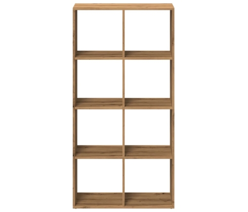 Librería divisora madera roble artisan 69,5x29x137,5 cm