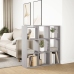 Librería divisor madera ingeniería gris Sonoma 102x29x103,5 cm