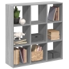 Librería divisor madera ingeniería gris Sonoma 102x29x103,5 cm