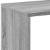 Librería divisor madera ingeniería gris Sonoma 102x29x103,5 cm