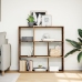 Librería divisora madera ingeniería envejecida 102x29x103,5 cm