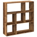 Librería divisora madera ingeniería envejecida 102x29x103,5 cm