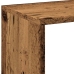 Librería divisora madera ingeniería envejecida 102x29x103,5 cm