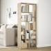 Librería divisora madera ingeniería roble Sonoma 67x25x161,5 cm