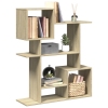 Librería divisor madera ingeniería roble Sonoma 92x29x112 cm