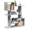 Librería divisora madera ingeniería gris hormigón 92x29x112 cm