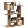 Librería divisora madera ingeniería roble artisan 92x29x112 cm