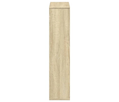 Estantería de madera de ingeniería roble Sonoma 63x20x90 cm