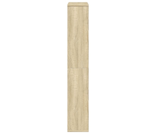 Estantería de madera de ingeniería roble Sonoma 72x20x120 cm