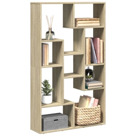 Estantería de madera de ingeniería roble Sonoma 72x20x120 cm