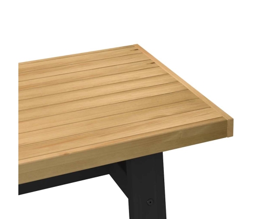 Mesa de centro NOAIN patas en A madera maciza pino 120x60x40 cm