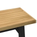 Mesa de centro NOAIN patas en A madera maciza pino 120x60x40 cm