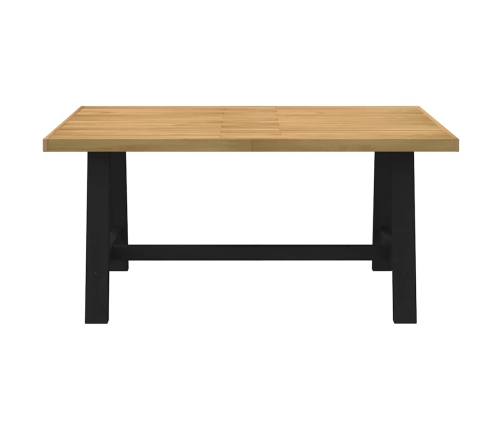 Mesa comedor NOAIN patas forma A madera maciza pino 160x90x75cm