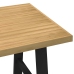 Mesa comedor NOAIN patas forma A madera maciza pino 160x90x75cm