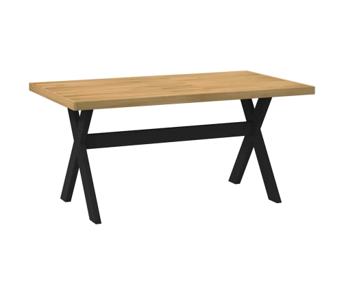 Mesa comedor NOAIN patas forma X madera maciza pino 160x90x75cm