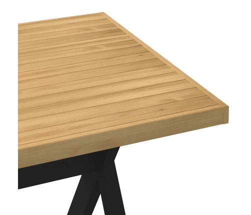 Mesa comedor NOAIN patas forma X madera maciza pino 160x90x75cm