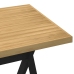 Mesa comedor NOAIN patas forma X madera maciza pino 160x90x75cm