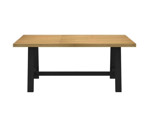 Mesa comedor NOAIN patas forma A madera maciza pino 180x90x75cm