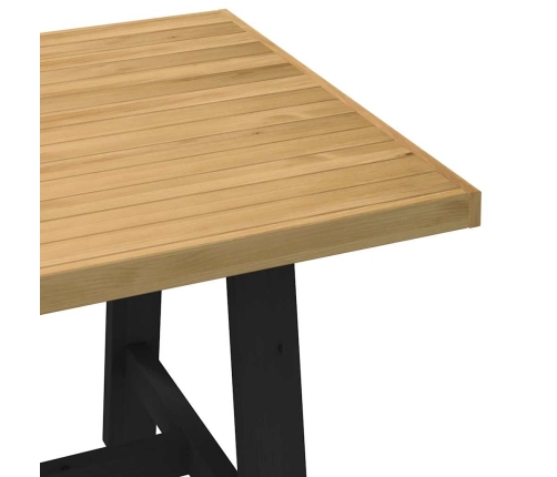 Mesa comedor NOAIN patas forma A madera maciza pino 180x90x75cm