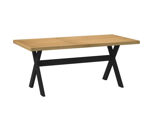 Mesa comedor NOAIN patas forma X madera maciza pino 180x90x75cm