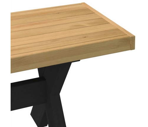 Banco comedor NOAIN patas forma X madera maciza pino