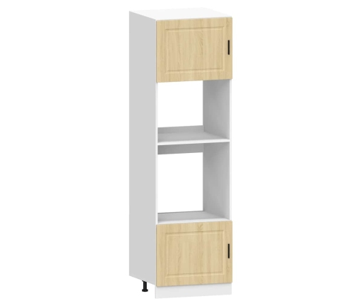 Mueble cocina Kalmar roble sonoma 7 pzas madera contrachapada