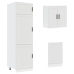 Mueble de cocina Kalmar blanco 8 piezas madera contrachapada