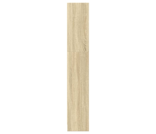 Estantería de madera de ingeniería roble Sonoma 40x24x143 cm