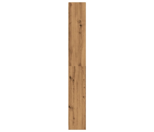 Estantería de madera de ingeniería roble artesanal 40x24x176 cm