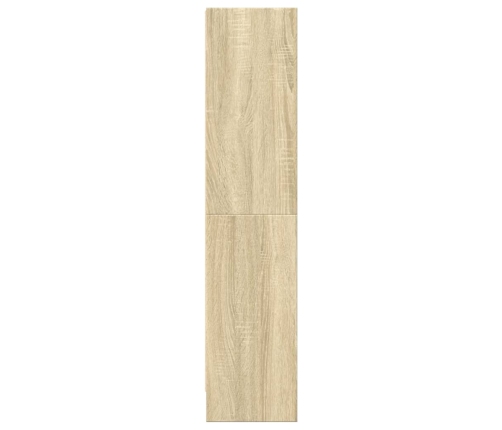 Estantería de madera de ingeniería roble Sonoma 60x24x109 cm