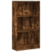 Estantería madera de ingeniería roble ahumado 60x24x109 cm