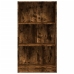 Estantería madera de ingeniería roble ahumado 60x24x109 cm