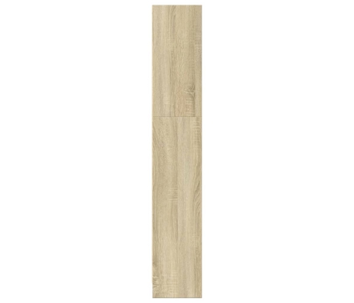 Estantería de madera de ingeniería roble Sonoma 80x24x143 cm