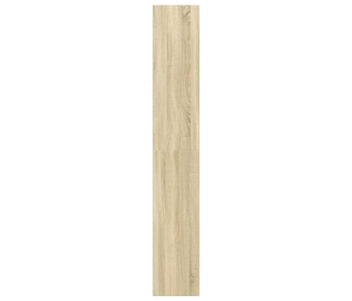 Estantería de madera de ingeniería roble Sonoma 40x30x189 cm