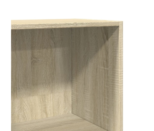 Estantería de madera de ingeniería roble Sonoma 40x30x189 cm