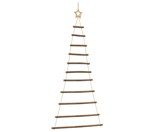 Árbol de Navidad con Estrella Superior 74x150 cm Rama Natural