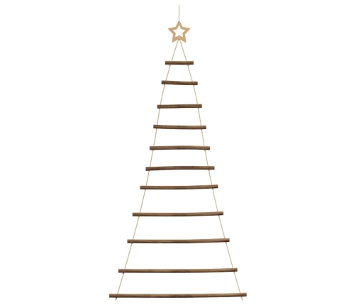 Árbol de Navidad con Estrella Superior 74x150 cm Rama Natural