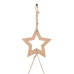 Árbol de Navidad con Estrella Superior 74x150 cm Rama Natural